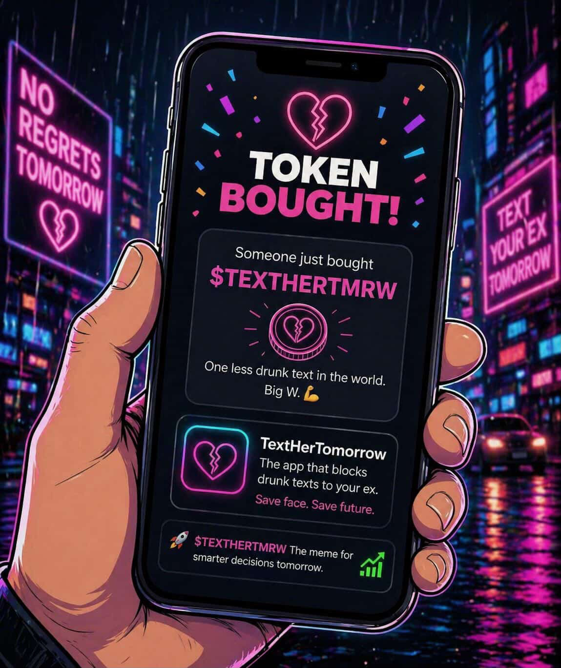 $TextHerTmrw token